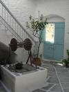 naxos house yard