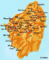 Naxos Map